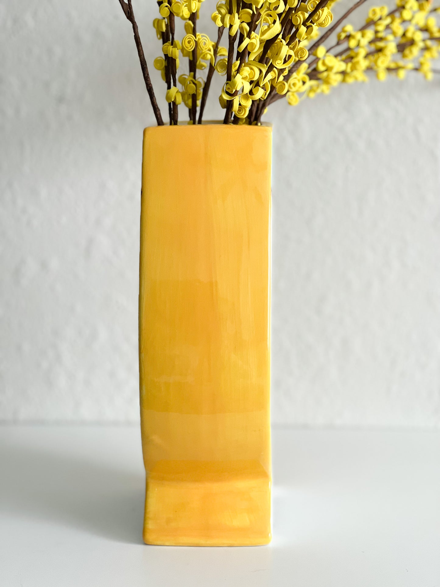 Egg Shaped Bird Vase