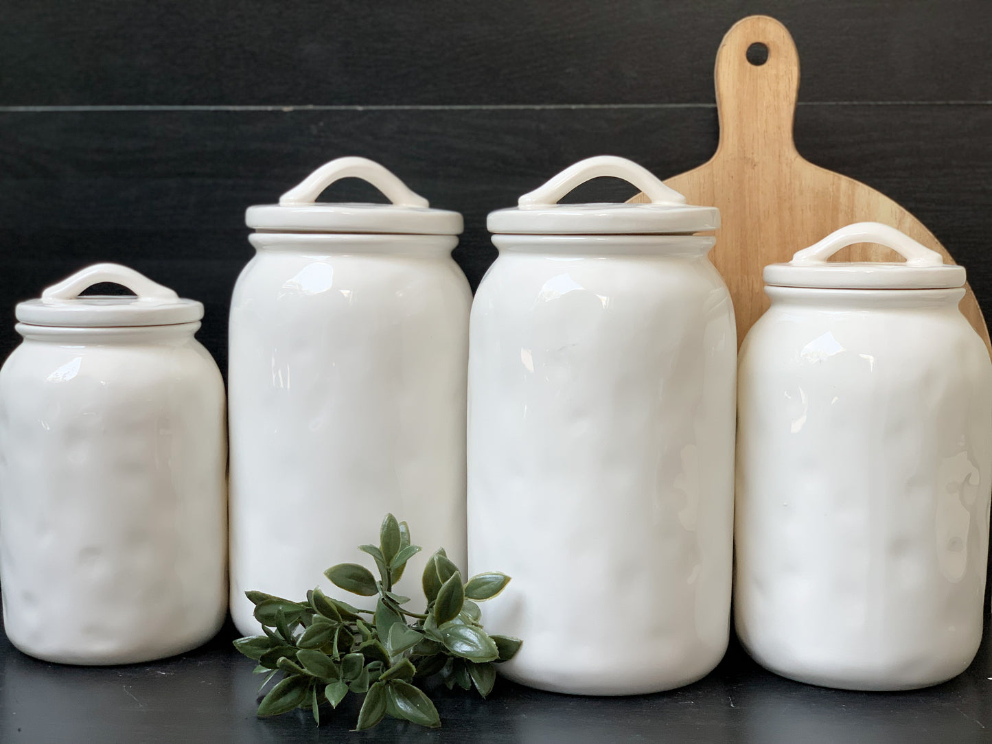 Blank Ceramic Canisters